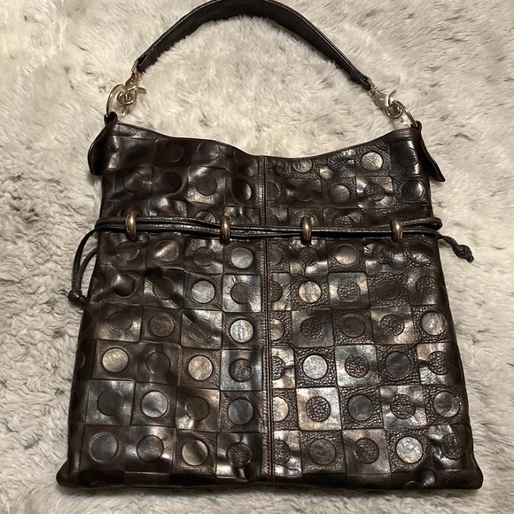 NWOT gorgeous Dark brown leather handbag - Picture 5 of 16